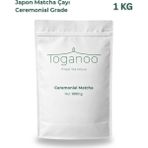 Toganoo Tea Ceremonial Matcha - Japon Toz Yeşil Çay, %100 Saf Matcha Tozu - 1 kg