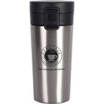 Togg T10X Araç Bardaklığına Uyan 304 L Çelik Gri 500 ml Kahve El Termos Mug
