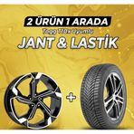Togg T10x Uyumlu Nokian225/60R18 Dört Mevsim Lastiği 4 Adet Yılı:2025 + Dy1708 Bd 18"Jant 4 Adet