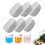 TOGGATH Cat Su Çeşmesi Kömür Yedek Filtreler W300 W300B W500 Otomatik Pet Su Çeşmesi ile Uyumlu 74oz/2L & 120oz/3.5L Köpek Su Kasesi İçecek Dispenseri (6'lı Paket)