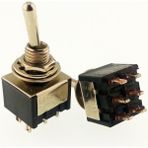 Toggle 6P IC 147 On-Off Yaylı Switch