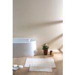 Togo %100 Pamuk Banyo Paspası 2'li Ekru 40x60+60x90
