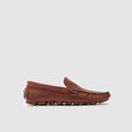 Togo Erkek Loafer AYAKKABI052054, Bordo Eskitme, 41