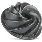 Togo Granit Döküm Tart Kalıbı Turta Kek Kalıbı 26 cm Rüzgar Gülü Gri Tart 911