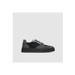TOGO Gri - Siyah Hakiki Deri Erkek Sneaker Ayakkabı [052128]