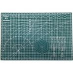 Tograt A3 Kesme Matı Patchwork - Çift Taraflı Kesim Altlığı - Kesim Tablası - 42X30CM - Yeşil