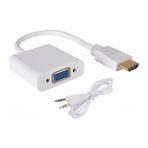 Tograt HDMI To VGA Ses Çıkışlı Dönüştürücü Adaptör