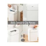 Toha Sensörlü - Otomatik Açılıp Kapanan Çöp Kovası - 20 Litre - Follow Me