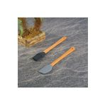 Tohana 2'li Silikon Spatula Seti Bambu