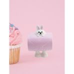 Tohana 3D Ayı Figürlü Seramik Kupa 438 ml - Koyu Pembe