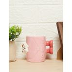 Tohana 3D Ayı Figürlü Seramik Kupa 438 ml - Pembe