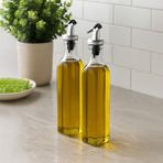 Tohana 500 ml Şeffaf 2'li Cam Yağlık Sirkelik