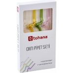 Tohana 5191 Cam Pipet Seti Burgulu Renkli - 000-Siyah - 12