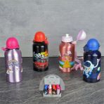 Tohana Alumınyum 500 ml Matara-Araba (Spor Suluğu-Suluk -Su Şişesi-Okul Şişesi-Okul Matara)