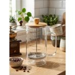 Tohana Bambu Kapaklı French Press 1000 ml - 001-Renkli