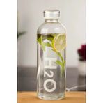Tohana H2O 1 Lt Borosilikat Cam Matara Beyaz H2O81003 - Şeffaf