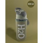 Tohana H2O Kılıflı Pipetli Cam Matara 500 ml - Haki