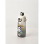 Tohana H2O Sevimli Figürlü Polikarbon Matara 700 ml - Siyah
