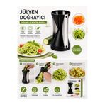 Tohana Jülyen Doğrayıcı – Spiral Sebze ve Meyve Dilimleyici