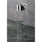 Tohana Metal Kapaklı Cam Matara 450 ml Gri H2O81454