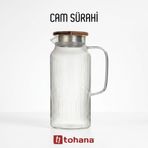Tohana THN76323 Akasya Kapaklı Cam Sürahi 2 Lt