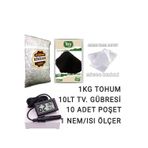 Tohumcu Kikizade Kültür Mantarı Başlangıç Seti ( 1 Kg Tohum Nem Ölçer 10 Lt Activator )Hediyeli