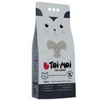 Toi Moi 10 kg Natura Cream Aktif Karbon Sodyum İnce Taneli Bentonit Kedi Kumu