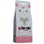 Toi Moi 10 kg Natura Cream Bebek Pudrası Kokulu Bentonit Kedi Kumu