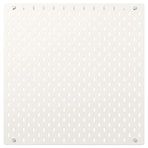 Tok Mark Traders SKÅDIS Pegboard, beyaz, 56 x 56 cm ev ve ofis kullanımı için. Bildirim panoları, kağıt ve medya düzenleyiciler, küçük depolama ve düzenleyiciler, depolama ve organizasyon, çevre