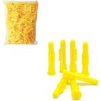 Tok Pazar Sarı 8 mm 500 Adet Roket Dübel