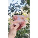 Toka Perisi Kız Bebek Çocuk Somon Flora Fiyonk 4’lü Toka Seti