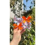 Toka Perisi Summer Fruit Çocuk 4`lü Toka Seti-3cm Metal Klips Toka