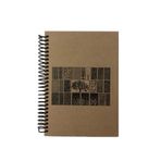 Tokaç 100 Yaprak Çizgili 16x23 Kraft Spiralli Defter