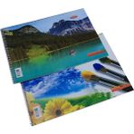 Tokaç 25x35 cm Spiralli Karton Kapak Resim Defteri