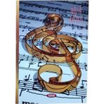 Tokaç A4 Müzik Defteri Karton Kapak 40 Yp-Sol Anahtarı