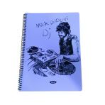 Tokaç A4 Müzik Defteri Spiralli Pp Kapak 40 Yp-Mor Dj