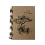 Tokaç Kraft 100 Yaprak Kareli 16x23 cm Spiralli Defter