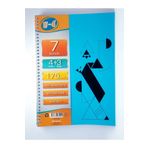 Tokaç U4 4+3 Bölümlü 175 Yaprak A4 Sipralli Ayraçlı Defter Sert Kapak 4 Kareli 3 Çizgili Çoklu Defter