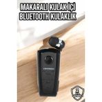 Tokay Tüm Telefonlara Uyumlu Mikrofonlu Titreşimli Makaralı Bluetooth Kulakiçi Kulaklık