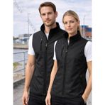 Toker Tekstil Softshell Yelek – Rüzgar ve Su Geçirmez Iş Yeleği – Günlük Kullanım - Siyah