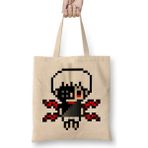 Tokyio Ghoul Kaneki Kun Bez Çanta Uzun Saplı - Açık Bej - 40 X 40