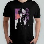 Tokyo Ghoul %100 Pamuklu Bisiklet Yaka T-Shirt Model 5 - Siyah - 8 - 12 Yaş