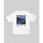 Tokyo Ghoul Ken Kaneki Kirishima Touka Baskılı Unisex Oversize Anime Dizi Karakter Tişört - Beyaz - XS