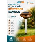 Tokyo Güneş Enerjili Solar Yılan, Kertenkele Akrep Ultrasonik Kovucu IP44 1000m2 Sentinel Motorlu