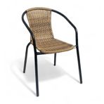 Tokyo Hardal Rattan Sandalye