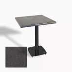 Tokyo Kare Masa (Esb) 60X60 Cm - (Werzalit, Wermodin Ve Allzalit Tabla) - Grey Marble
