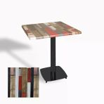 Tokyo Kare Masa (Esb) 70X70 Cm - (Werzalit, Wermodin Ve Allzalit Tabla) - Redwood