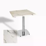Tokyo Kare Masa (Kromnikel) 70X70 Cm - (Werzalit, Wermodin Ve Allzalit Tabla) - Afyon Mermer