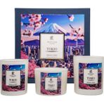 Tokyo Konseptli Kokulu Mum Seti - Beyaz
