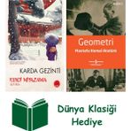 Tokyo Manga Karda Gezinti + Geometri + Dünya Klasiği Hediye - Hayır